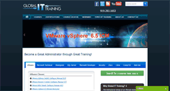 Desktop Screenshot of globalittraining.net
